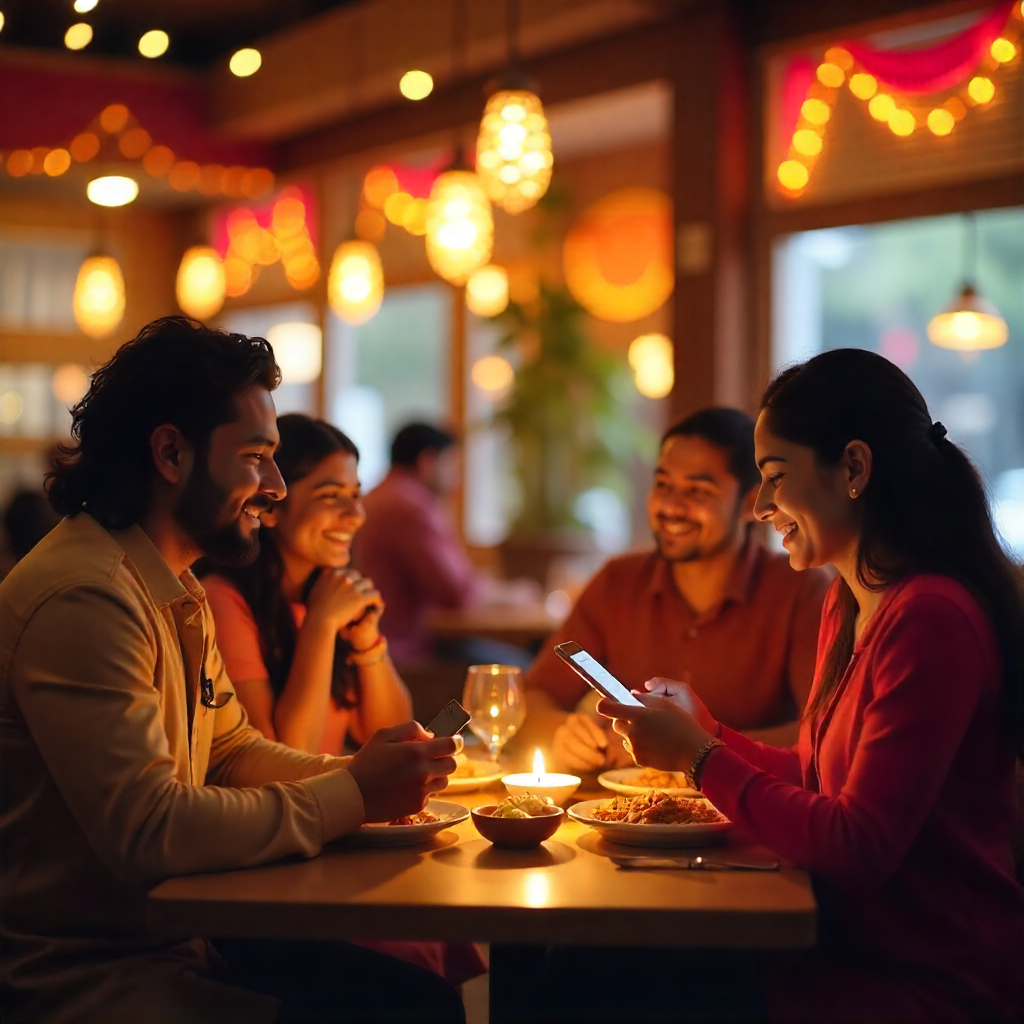 Marketing resturant in festive season